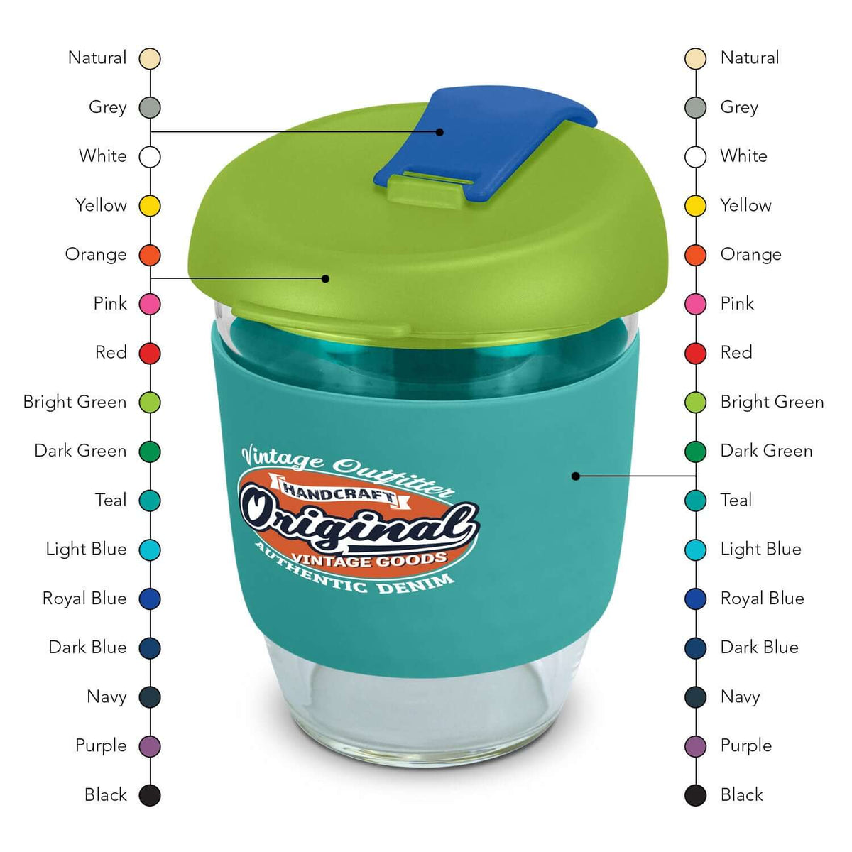 Stellar Cup Borosilicate 350ml Corporate Gift Singapore