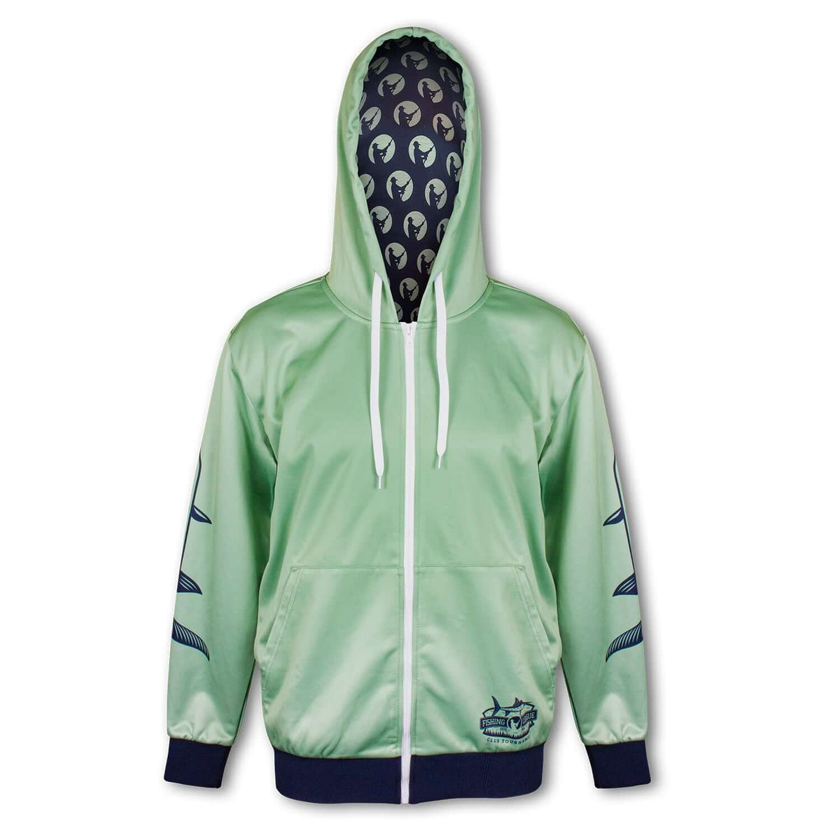 Custom Mens Sports Zipped Hoodie Corporate Gift Singapore