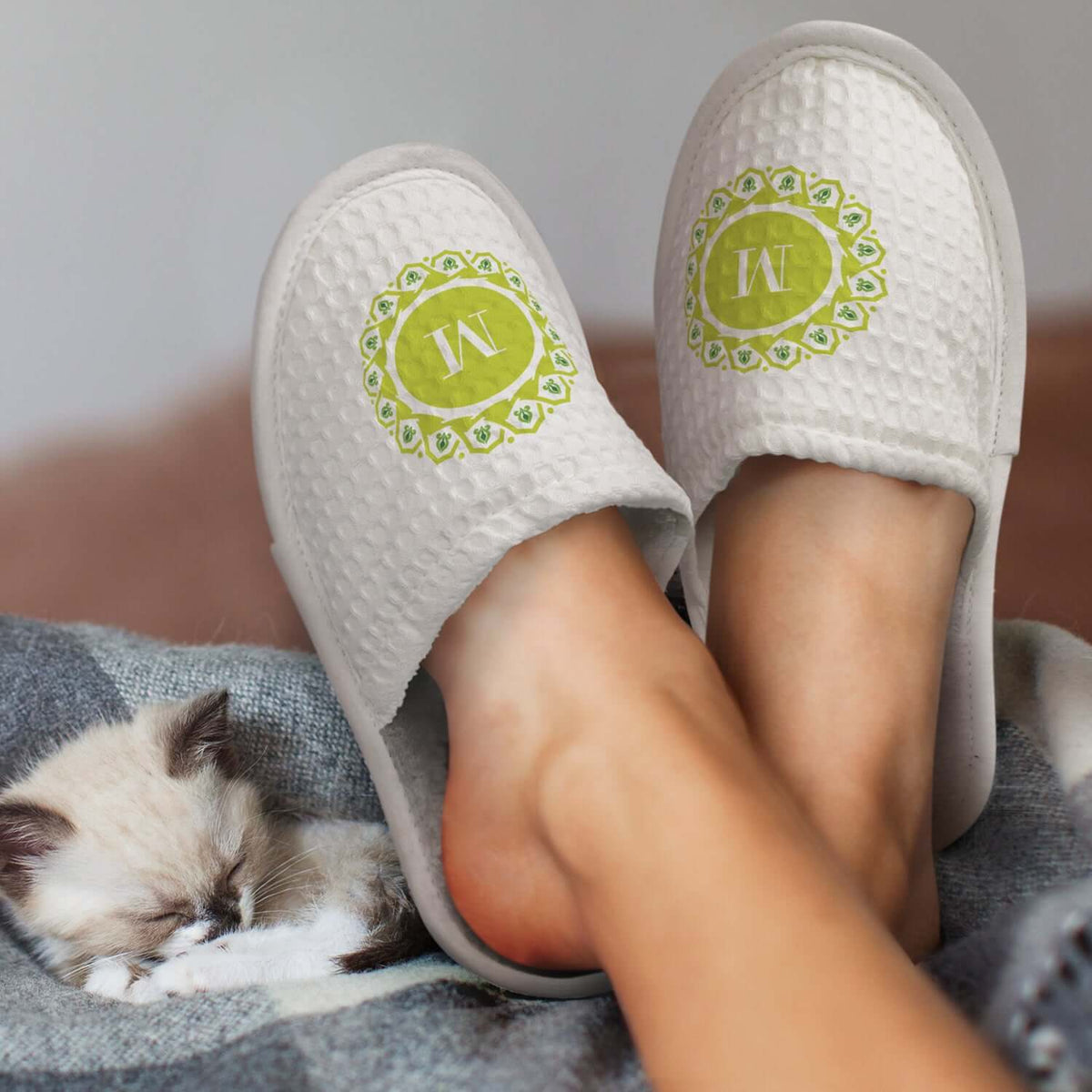 Rochester Waffle Slippers Corporate Gift Singapore