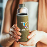 Venus Glass Bottle with Natural Sleeve Corporate Gift Singapore