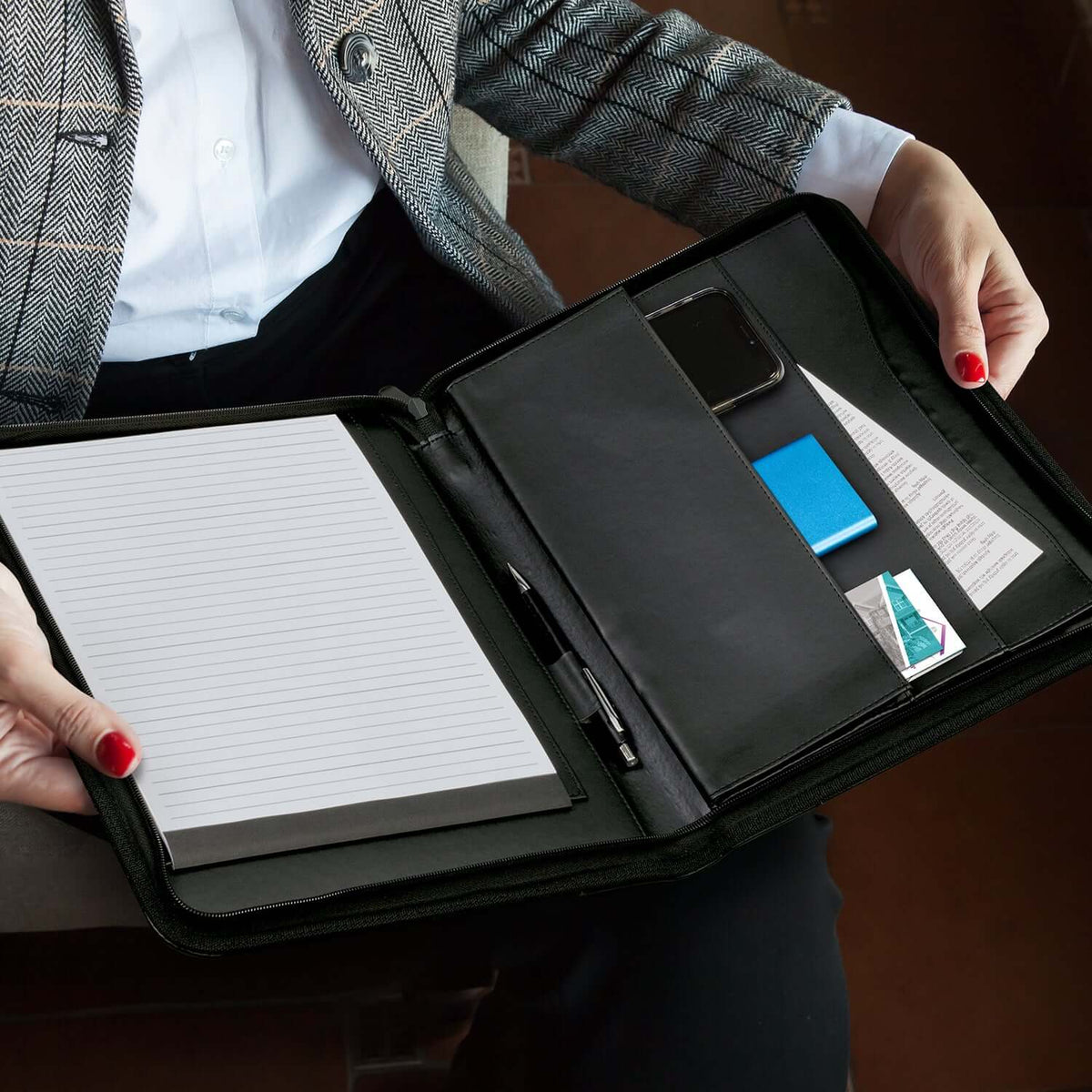 Beaufort Leather Portfolio Corporate Gift Singapore