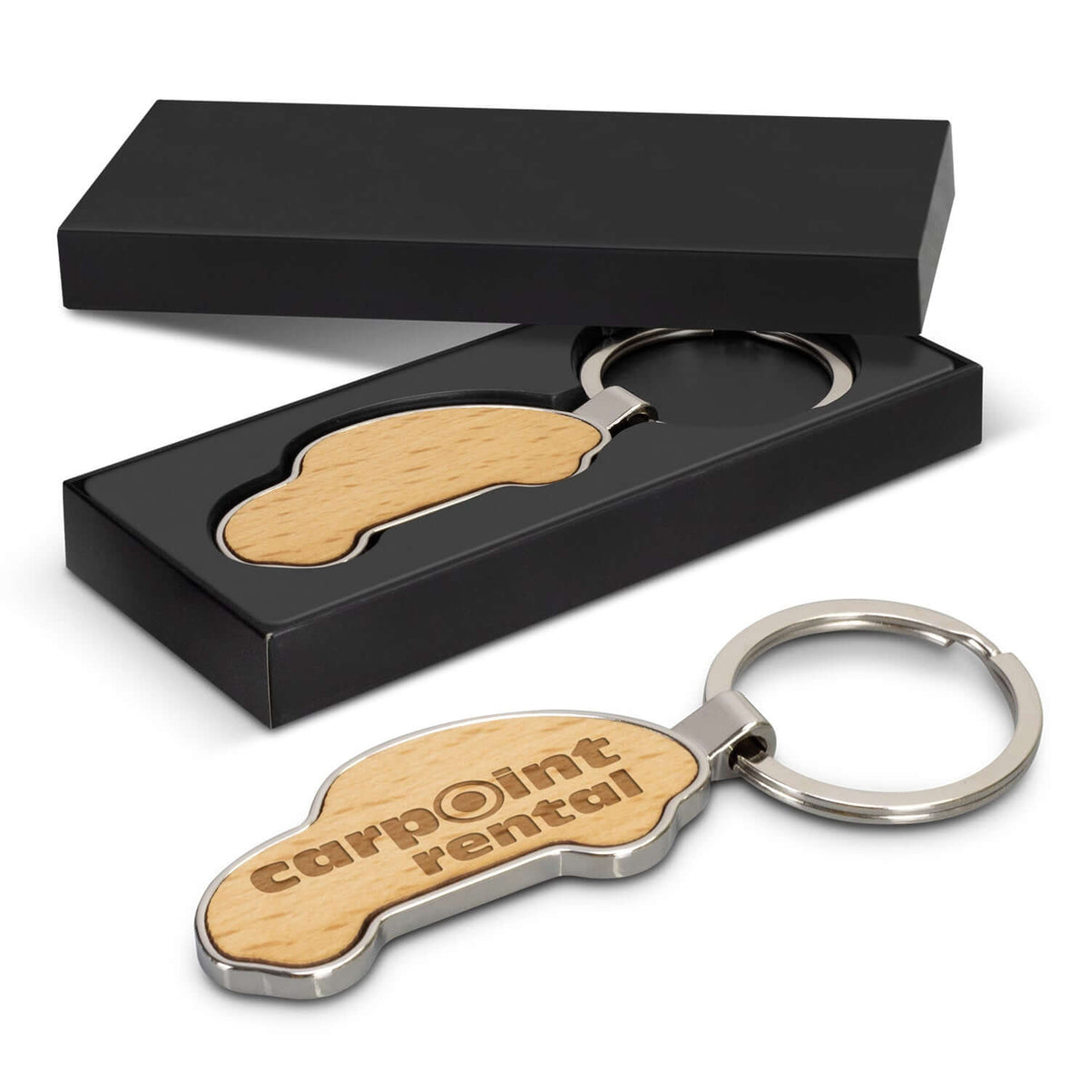 Santo Car Shaped Key Ring | Executive Door Gifts