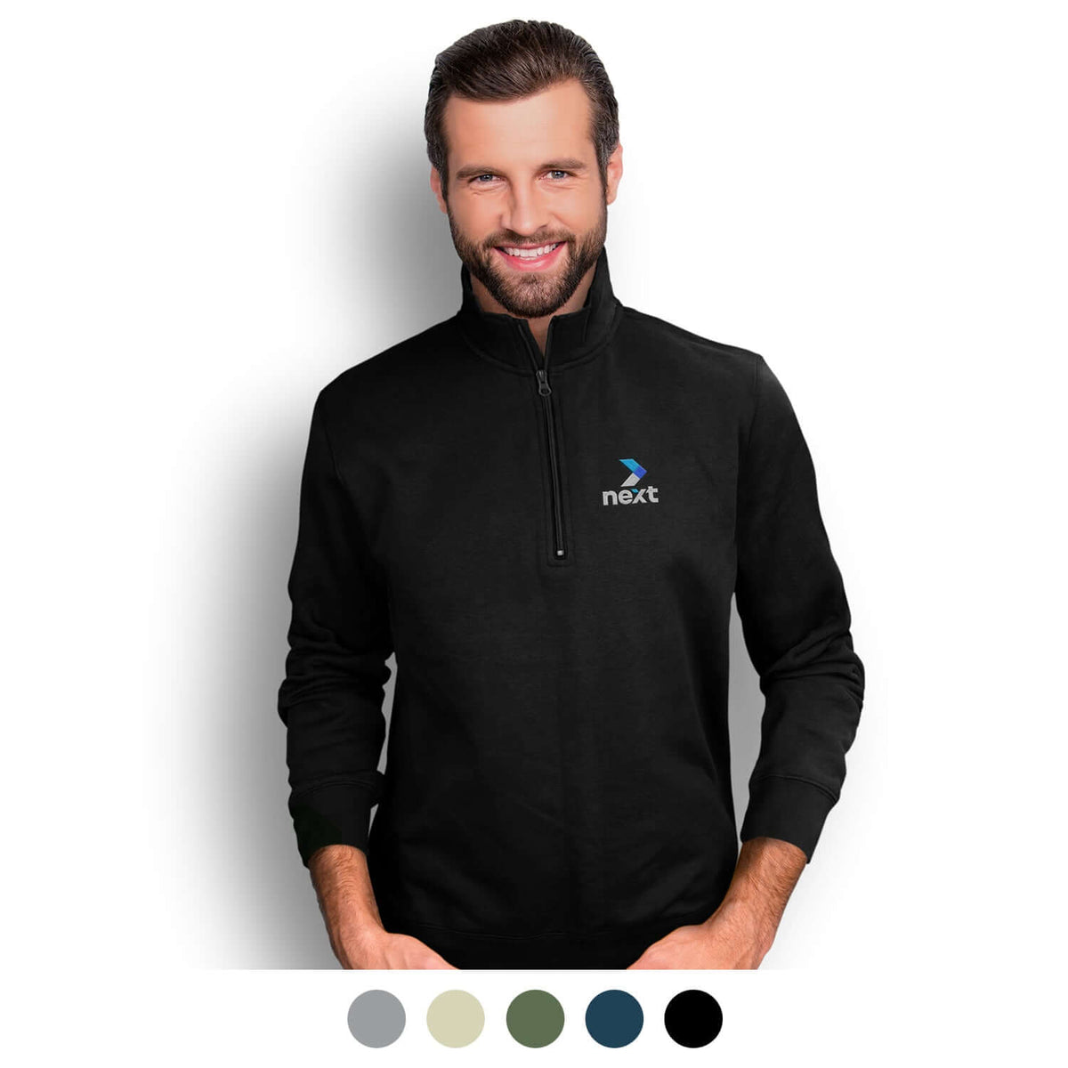 TRENDSWEAR Camden Unisex Quarter Zip Corporate Gift Singapore