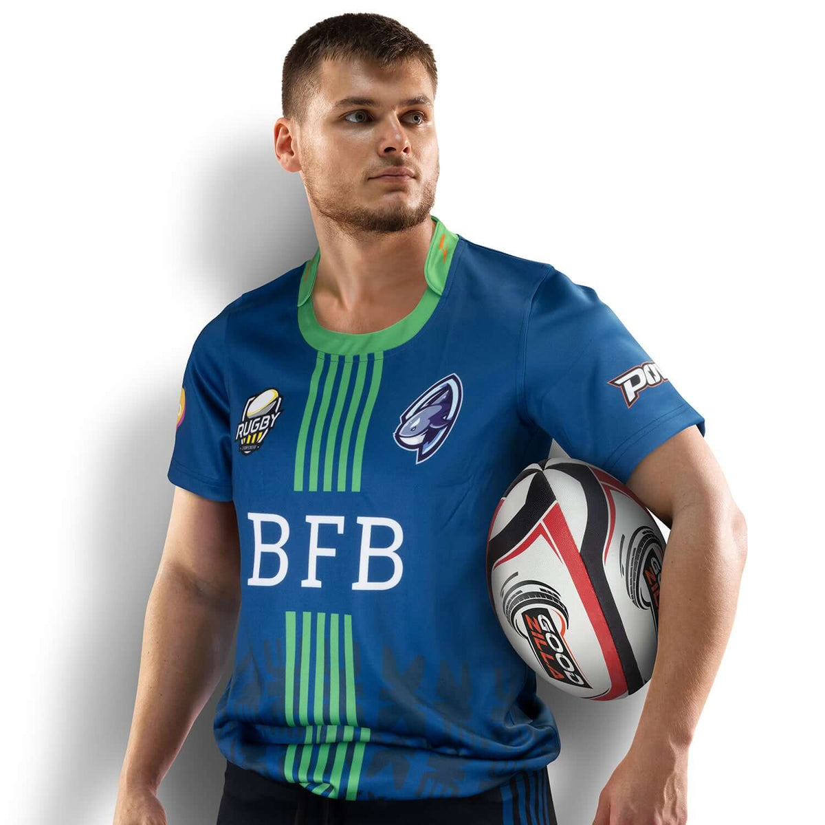Custom Mens Rugby T-Shirt Corporate Gift Singapore