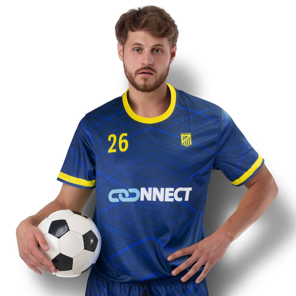 Custom Mens Soccer Top Corporate Gift Singapore