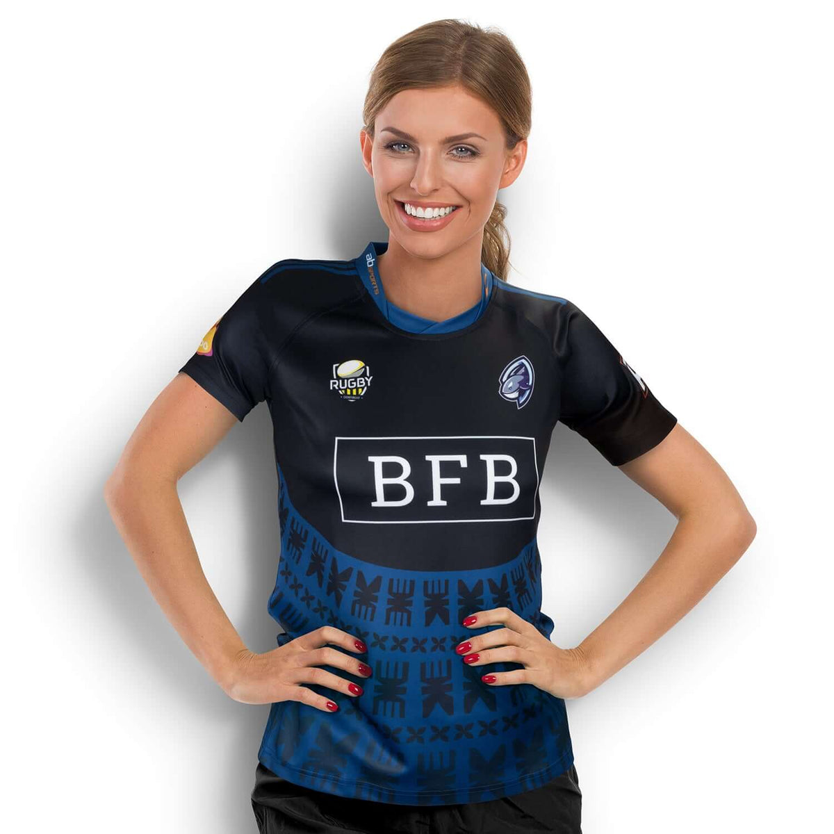 Custom Womens Performance Rugby T-Shirt Corporate Gift Singapore
