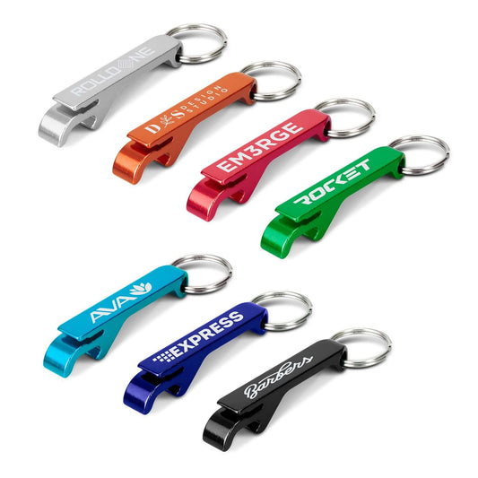 Snappy Metal Bottle Opener Key Ring Corporate Gift Singapore