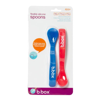Eco Friendly B BOX Flexible Silicone Spoons (2Pk) Executive Corporate Gifts Singapore