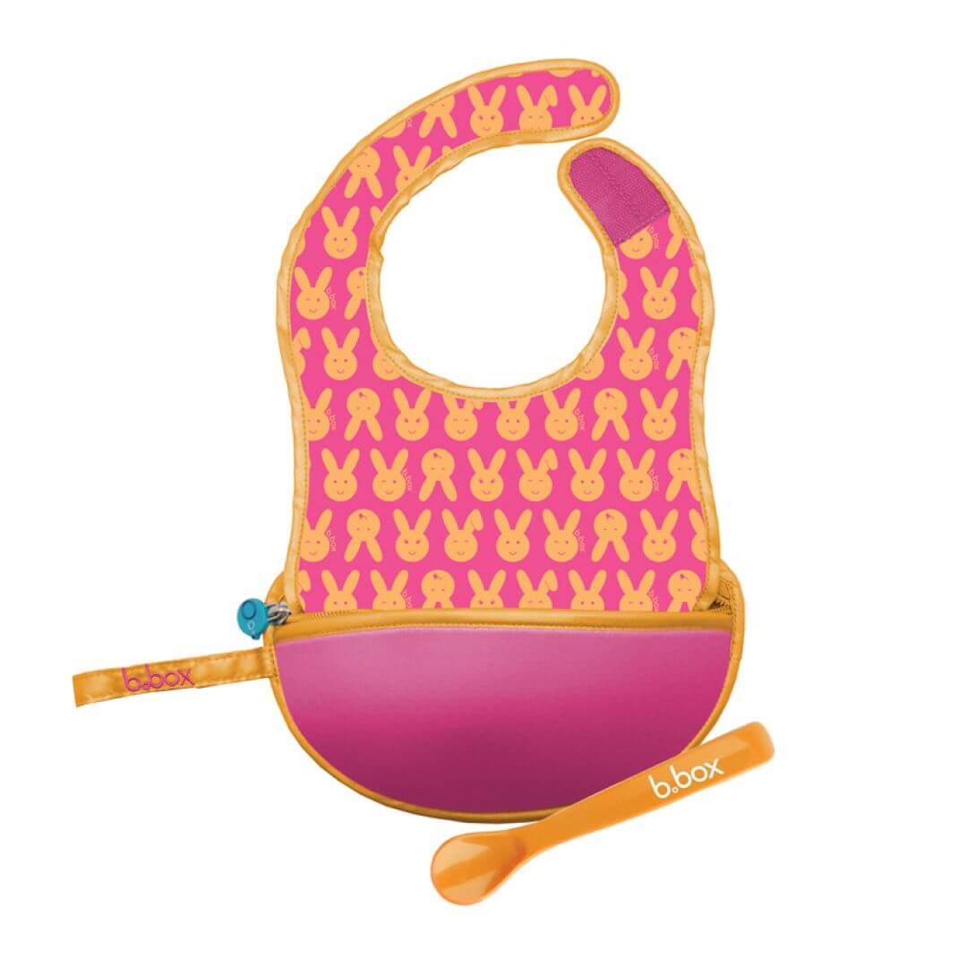 Eco Friendly B BOX Travel Bib + Silicone Spoon Executive Corporate Gifts Singapore