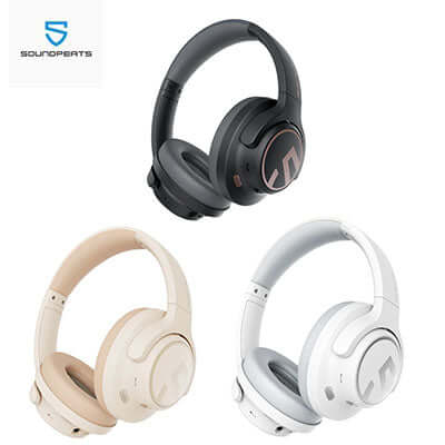 SOUNDPEATS Space Over-Ear ANC Headphones with Long Battery Life Executive Corporate Gifts Singapore
