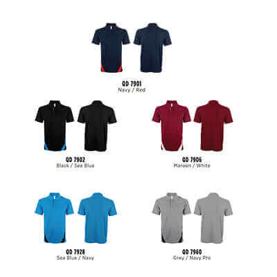 Unisex CVC Cut & Sew Polo Shirt Executive Corporate Gifts Singapore