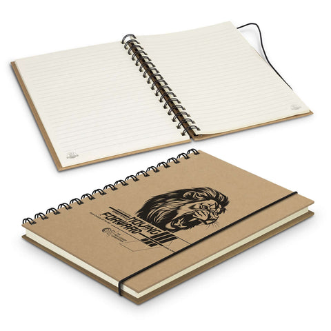 Sugarcane Paper Spiral Notebook Corporate Gift Singapore