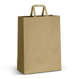 Extra Large Flat Handle Paper Bag Portrait Corporate Gift Singapore