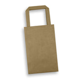 Small Flat Handle Paper Bag Portrait Corporate Gift Singapore