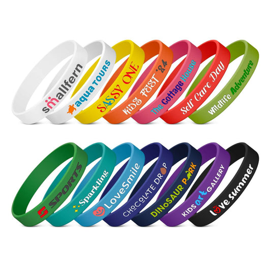 Kids Silicone Wrist Band - Debossed Corporate Gift Singapore