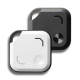 VibeTag Bluetooth Tracker in black and white, stylish design, perfect for corporate gifts and keeping track of essentials.