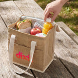 Sabian Lunch Cooler Bag filled with lunch items and drinks, perfect for everyday use and corporate gifts.