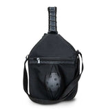 Baseline Pickleball Set carry bag with paddle and pickleballs, ideal for beginners and casual players.