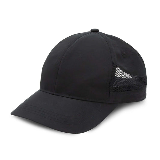 Pulse Sports Cap made from nylon taslan with side mesh panels for ventilation, perfect as a corporate gift.