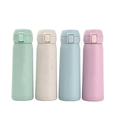 Eco Friendly Wheat Straw Stainless Steel Bottle Executive Corporate Gifts Singapore