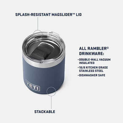 Yeti Rambler® 10 oz Stackable Lowball Cup Corporate Gifts Singapore