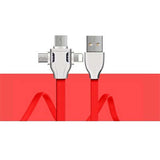 3-in-1 Charging Cable with LED light | AbrandZ Corporate Gifts