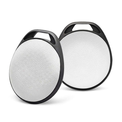 HangFindy Bluetooth Tracker in stylish design, ideal for keys and bags, perfect as a corporate gift.
