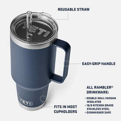 Yeti Rambler® 42 Oz Mug With Straw Lid Corporate Gifts Singapore