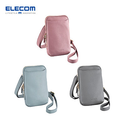 ELECOM P-MAP01 Smartphone Shoulder Pouch with Zipper Executive Corporate Gifts Singapore