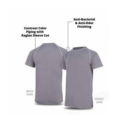 Ultifresh Contrast VOV Piping Crew Neck T-Shirt (Unisex) Executive Corporate Gifts Singapore