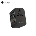 Mazer Infinite Travel 65W Gan Universal Travel Charger
