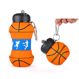 Portable Silicone Collapsible Sports Water Bottle | AbrandZ Corporate Gifts