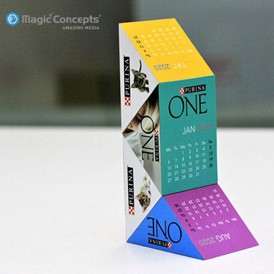 Magic Concepts Magic Magnetic Triangle Calendar Executive Corporate Gifts Singapore
