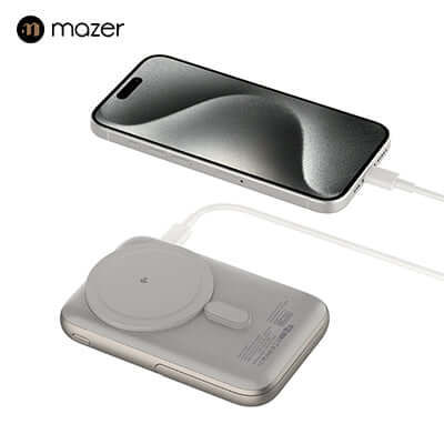 Mazer MagAir17 10,000mAh Magnetic Wireless Power Bank Qi2 Certified 15W Executive Corporate Gifts Singapore