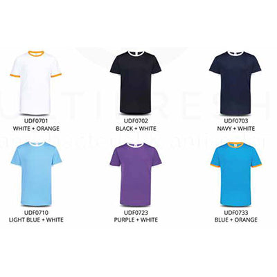 Ultifresh Contrast Side Panel Crew Neck T-Shirt (Unisex) Executive Corporate Gifts Singapore