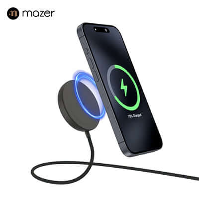 Mazer MagPad Qi2 Certified 15W Portable Charging Pad with Stand Executive Corporate Gifts Singapore