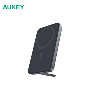 Aukey PB-MS01 MagLynk 6700mAh Magnetic Wireless Charging Power Bank Executive Corporate Gifts Singapore