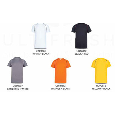 Ultifresh Contrast VOV Piping Crew Neck T-Shirt (Unisex) Executive Corporate Gifts Singapore