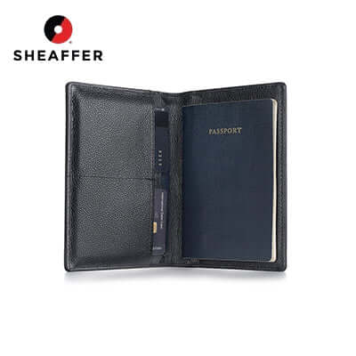 Sheaffer Gift Set Sentinel Ballpoint Pen with Leather Passport Holder Corporate Gift Singapore