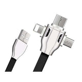 3-in-1 Charging Cable with LED light | AbrandZ Corporate Gifts