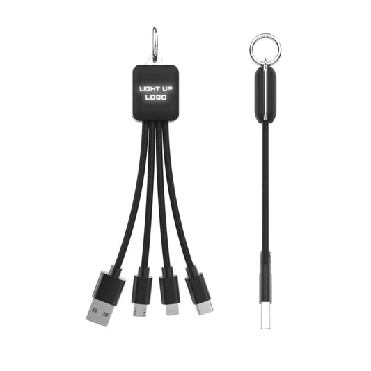3 in 1 Fast Charging Cable (Rectangular) Executive Corporate Gifts Singapore