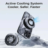 Aukey LC-G10 Qi2 Magnetic Fast Wireless Charging Active Cooling with Magnetic Ring Corporate Gifts Singapore