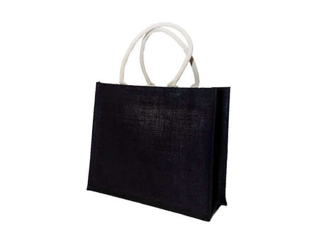 Black Jute Bag