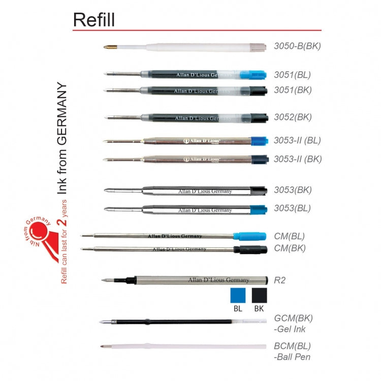 Allan D'Lious Refill Pen Executive Corporate Gifts Singapore