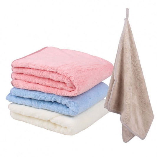 90g Coral Velvet Face Towel Executive Corporate Gifts Singapore