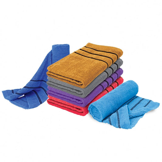 Cotton Bath Towel with Line Pattern Executive Corporate Gifts Singapore
