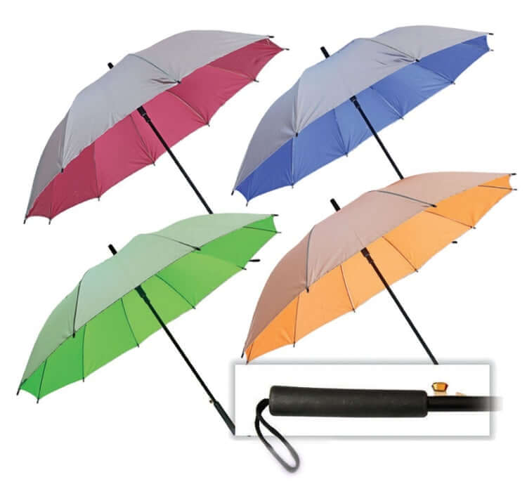 30'' Silver Coated Umbrella Executive Corporate Gifts Singapore