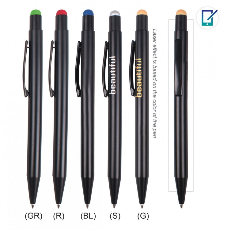 Slim Aluminium Pen with Stylus Executive Gifts Singapore