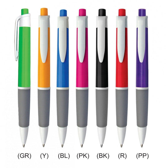 Plastic Pen with Grey Grip Executive Gifts Singapore