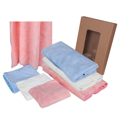 Coral Velvet 2pcs Towel Set Executive Corporate Gifts Singapore